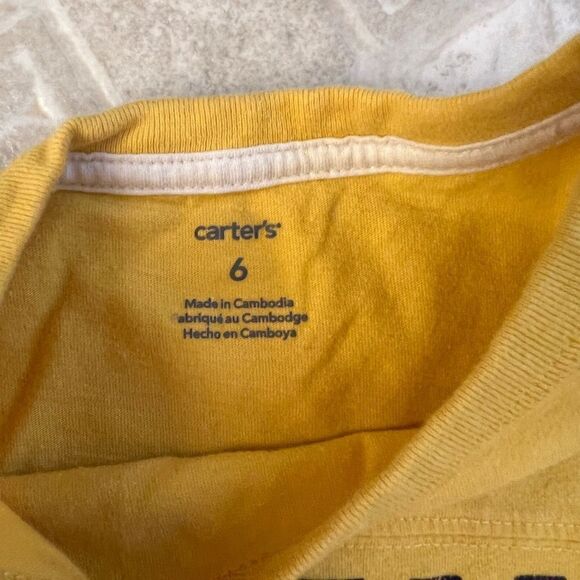 Carter’s Boys LEGEND Short Sleeve Shirt Size 6 - Picture 2 of 3